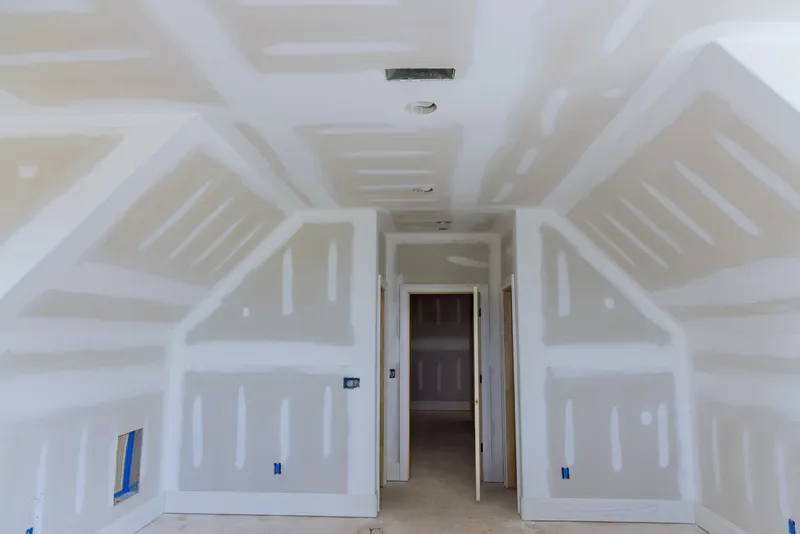 Professional drywall finishing work in Danville